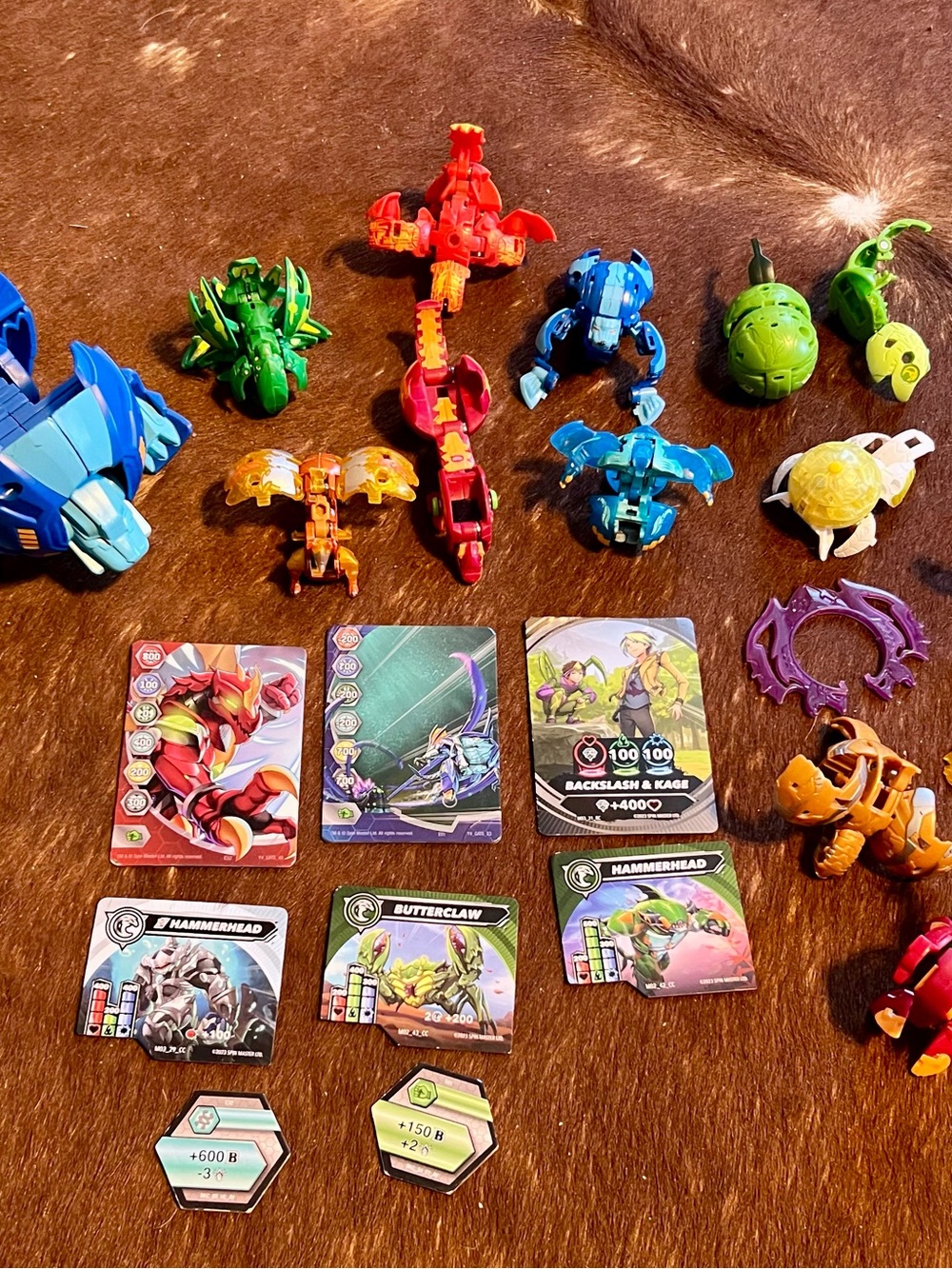 ALarge 3" HYDROS LION TOY BAKUGAN BATTLE BRAWLERS BAKU TAKARA TOMY